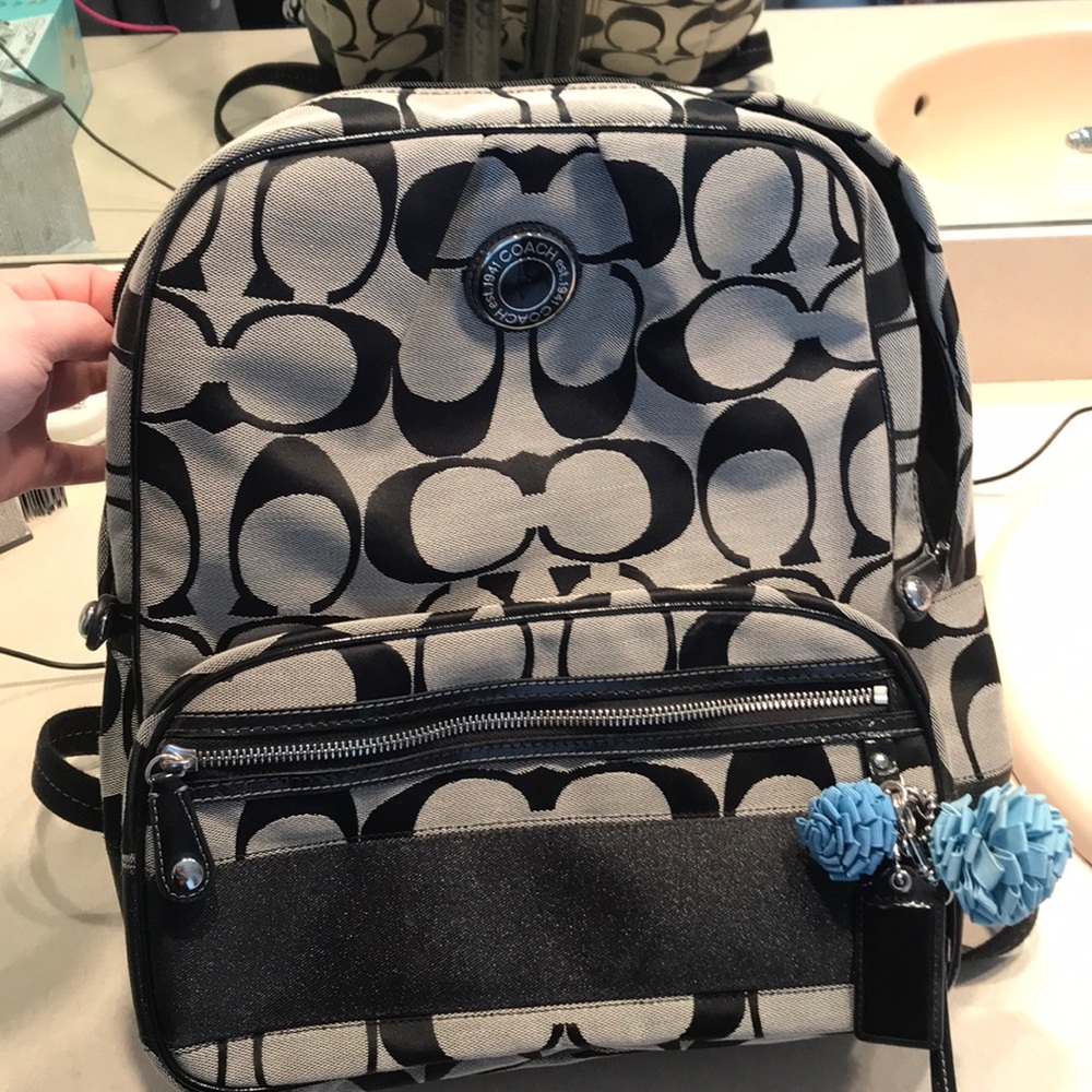Coach mini backpack